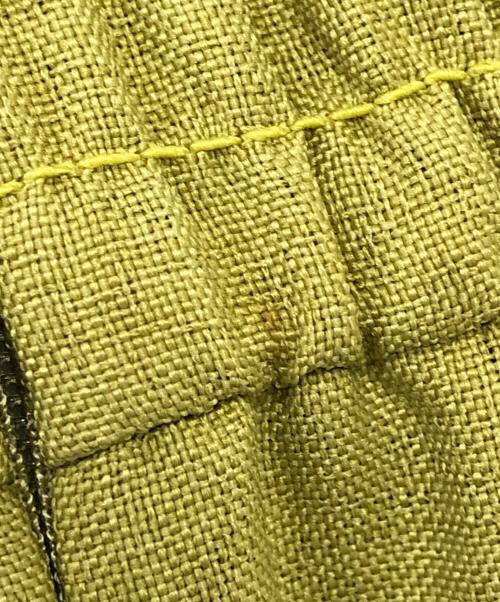 Lily Brown（リリーブラウン）Lily Brown (リリーブラウン) 配色フリルワンピース グリーン サイズ:1の古着・服飾アイテム