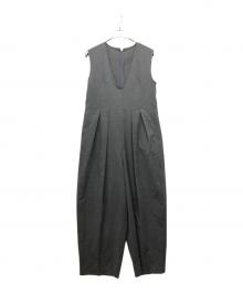 journal standard L'essage（ジャーナルスタンダード レサージュ）の古着「トロUネックオールインワン」｜グレー