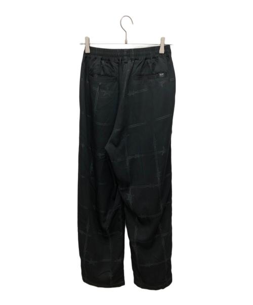 HUF（ハフ）HUF (ハフ) BARB WIRE PLAID EASY PANT ブラック サイズ:Sの古着・服飾アイテム