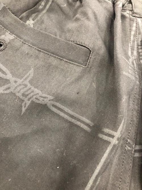 HUF（ハフ）HUF (ハフ) BARB WIRE PLAID EASY PANT ブラック サイズ:Sの古着・服飾アイテム