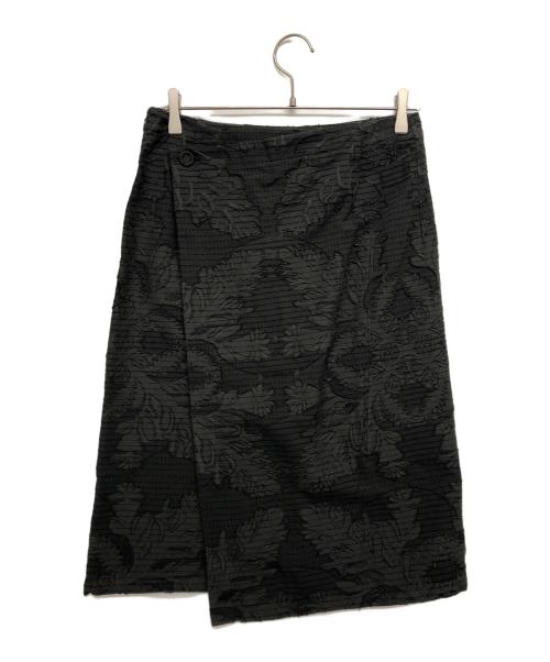 HaaT（ハート）HaaT (ハート) 花柄スカート オリーブ サイズ:2の古着・服飾アイテム