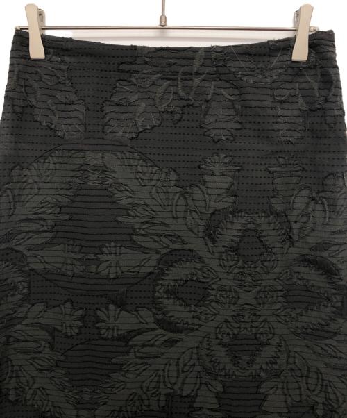 HaaT（ハート）HaaT (ハート) 花柄スカート オリーブ サイズ:2の古着・服飾アイテム