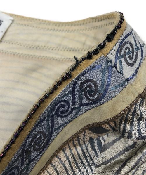 ROBERTO CAVALLI（ロベルトカヴァリ）ROBERTO CAVALLI (ロベルトカヴァリ) 総柄カットソー ネイビー サイズ:Sの古着・服飾アイテム