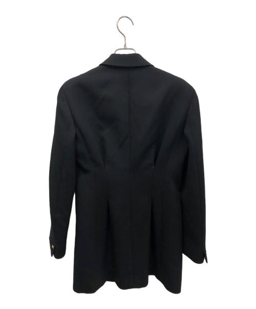 VERSACE（ヴェルサーチェ）VERSACE (ヴェルサーチェ) メデューサ金釦チェスターコート ブラック サイズ:42の古着・服飾アイテム