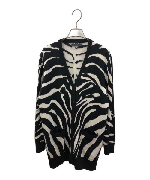 DOLCE & GABBANA（ドルチェ＆ガッバーナ）DOLCE & GABBANA (ドルチェ＆ガッバーナ) カーディガン ブラック サイズ:38の古着・服飾アイテム
