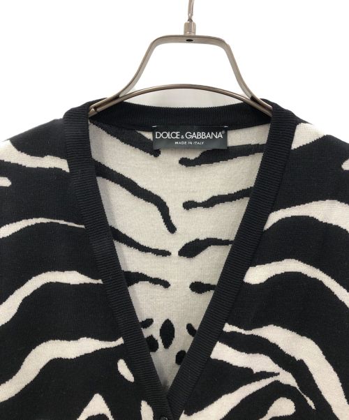 DOLCE & GABBANA（ドルチェ＆ガッバーナ）DOLCE & GABBANA (ドルチェ＆ガッバーナ) カーディガン ブラック サイズ:38の古着・服飾アイテム