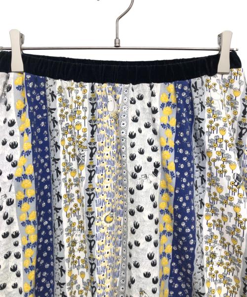 Marble SUD（マーブルシュッド）Marble SUD (マーブルシュッド) MOOMIN (ムーミン) コラボスカート ベージュ サイズ:記載無しの古着・服飾アイテム