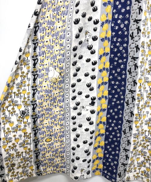 Marble SUD（マーブルシュッド）Marble SUD (マーブルシュッド) MOOMIN (ムーミン) コラボスカート ベージュ サイズ:記載無しの古着・服飾アイテム