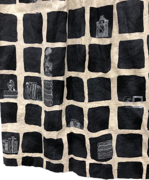 Marble SUD（マーブルシュッド）Marble SUD (マーブルシュッド) 総柄ブラウスワンピース ベージュ サイズ:記載なしの古着・服飾アイテム