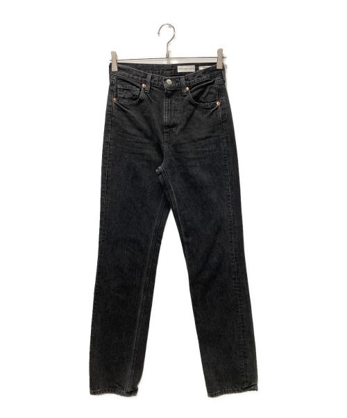Le Workware（-）le workware (-) ESTNATION (エストネーション) ジーンズ ブラック サイズ:24の古着・服飾アイテム