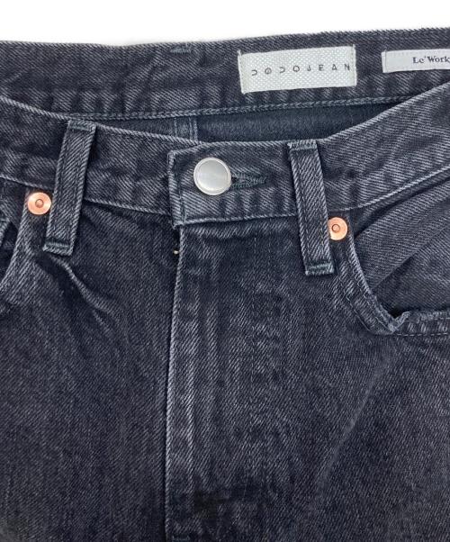 Le Workware（-）le workware (-) ESTNATION (エストネーション) ジーンズ ブラック サイズ:24の古着・服飾アイテム