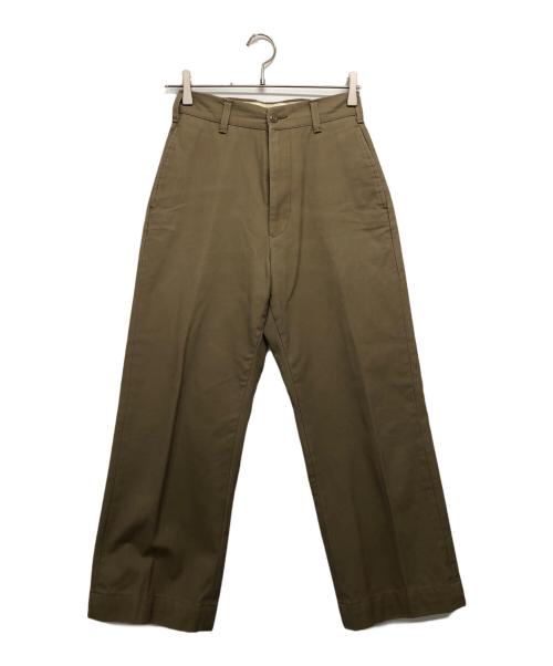 THE SHINZONE（ザ シンゾーン）THE SHINZONE (ザ シンゾーン) HIGH WAIST CHINO PT ブラウン サイズ:32の古着・服飾アイテム