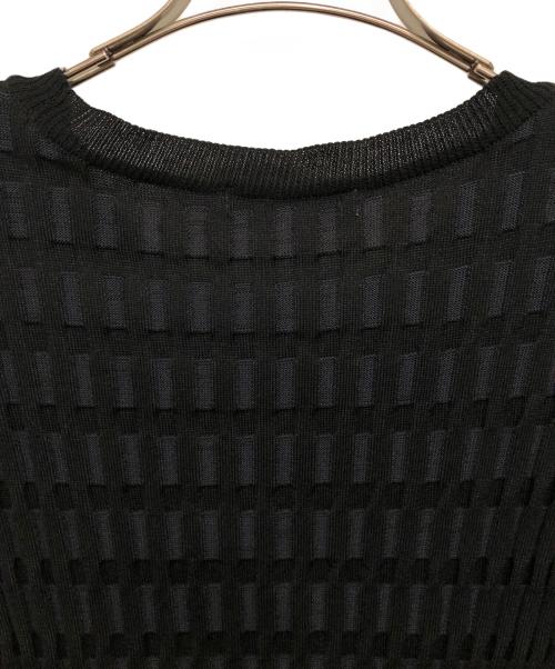 PUBLIC TOKYO（パブリックトウキョウ）PUBLIC TOKYO (パブリックトウキョウ) フラッフルリブプルオーバー ブラック サイズ:Fの古着・服飾アイテム