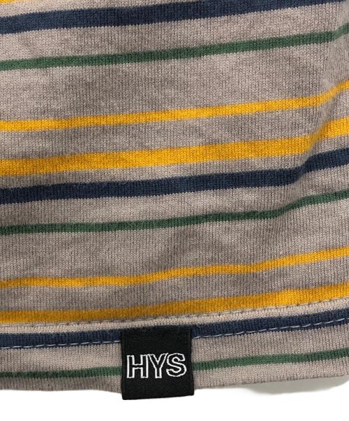 Hysteric Glamour（ヒステリックグラマー）Hysteric Glamour (ヒステリックグラマー) NEVER TOO LATE Tシャツ イエロー サイズ:Sの古着・服飾アイテム