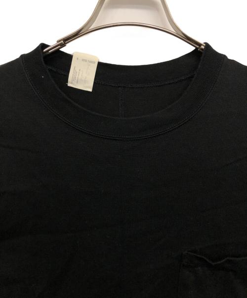 N.HOOLYWOOD（エヌ ハリウッド）N.HOOLYWOOD (エヌ ハリウッド) ポケットTシャツ ブラック サイズ:38の古着・服飾アイテム