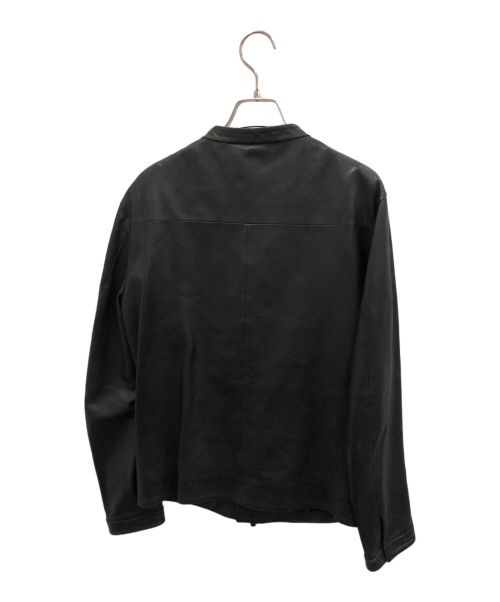 FENDI（フェンディ）FENDI (フェンディ) モンスターデザインシングルライダースジャケット ブラック サイズ:44の古着・服飾アイテム