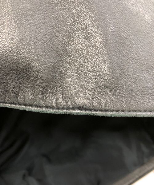 FENDI（フェンディ）FENDI (フェンディ) モンスターデザインシングルライダースジャケット ブラック サイズ:44の古着・服飾アイテム