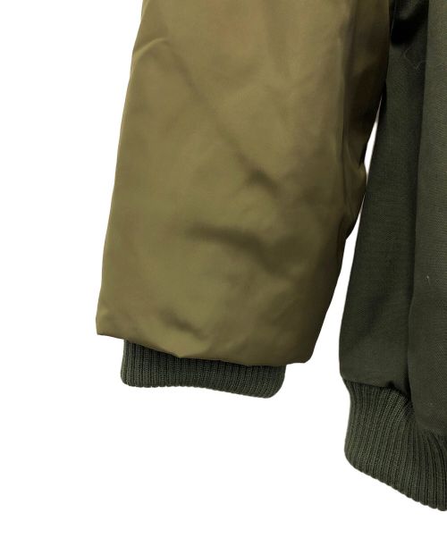 LOEWE（ロエベ）LOEWE (ロエベ) ボンバージャケット グリーン サイズ:32の古着・服飾アイテム