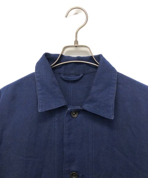 ULTERIOR（アルテリア）ULTERIOR (アルテリア) BROKEN TWILL COVER JKT ブルー サイズ:3の古着・服飾アイテム