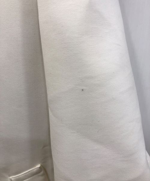 MACKINTOSH LONDON（マッキントッシュ ロンドン）MACKINTOSH LONDON (マッキントッシュ ロンドン) ステンカラーコート ホワイト サイズ:38の古着・服飾アイテム