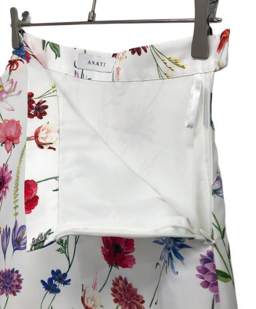 ANAYI（アナイ）ANAYI (アナイ) スカート ホワイト サイズ:38の古着・服飾アイテム