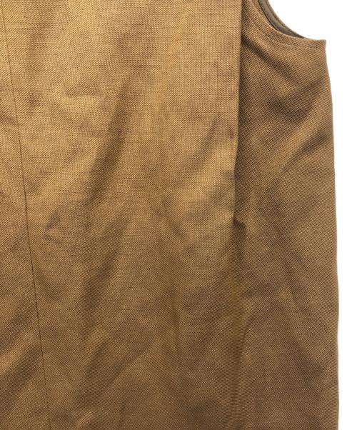 LOUNIE（ルーニー）LOUNIE (ルーニー) Vネックブラウス ブラウン サイズ:38の古着・服飾アイテム