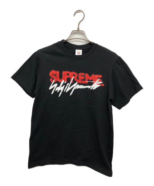 SUPREME（シュプリーム）SUPREME (シュプリーム) YOHJI YAMAMOTO (ヨウジヤマモト) ロゴTee ブラック サイズ:Sの古着・服飾アイテム