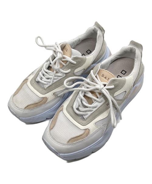 D.A.T.E.（デイト）D.A.T.E. (デイト) スニーカー ホワイト サイズ:22.5の古着・服飾アイテム