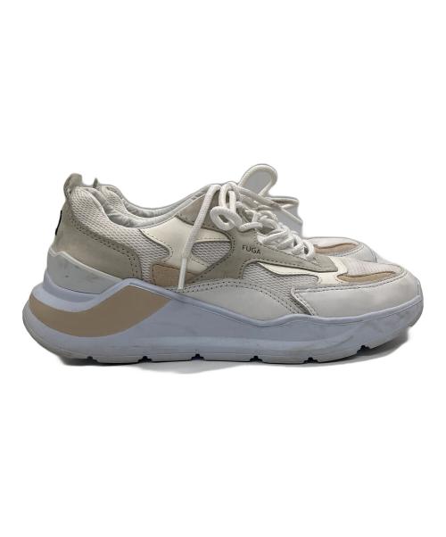 D.A.T.E.（デイト）D.A.T.E. (デイト) スニーカー ホワイト サイズ:22.5の古着・服飾アイテム