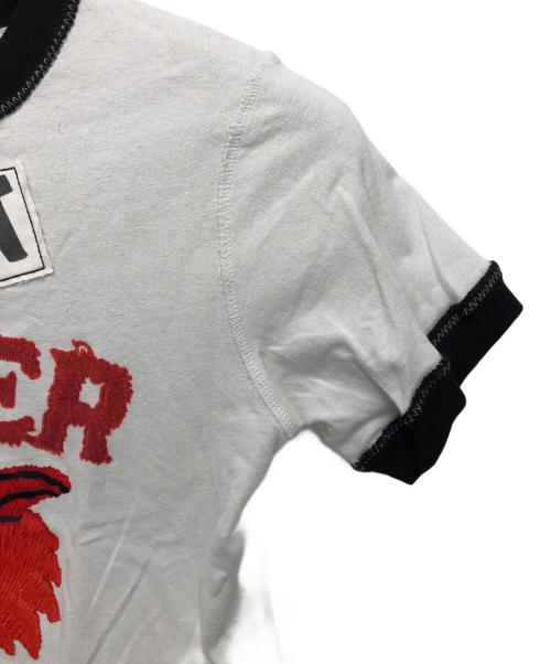 ERL（イーアールエル）ERL (イーアールエル) Hurt lover t-shirt ホワイト サイズ:8Aの古着・服飾アイテム