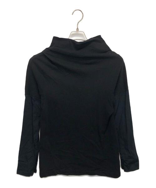 DRIES VAN NOTEN（ドリスヴァンノッテン）DRIES VAN NOTEN (ドリスヴァンノッテン) 切替カットソー ブラック サイズ:表記無しの古着・服飾アイテム