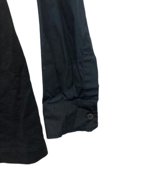 DRIES VAN NOTEN（ドリスヴァンノッテン）DRIES VAN NOTEN (ドリスヴァンノッテン) 切替カットソー ブラック サイズ:表記無しの古着・服飾アイテム