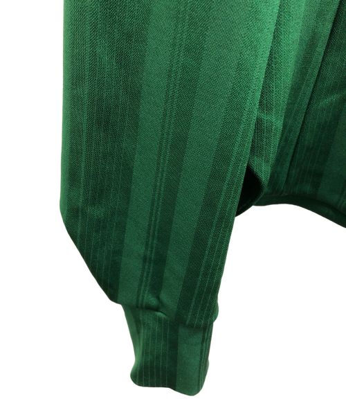 Mame Kurogouchi（マメクロゴウチ）Mame Kurogouchi (マメクロゴウチ) Double-Layer Stripe Jersey Pullover グリーン サイズ:Mの古着・服飾アイテム