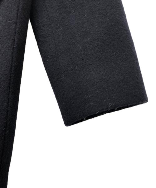 M-PREMIER（エムプルミエ）M-PREMIER (エムプルミエ) アンゴラ混チェスターコート ネイビー サイズ:36の古着・服飾アイテム