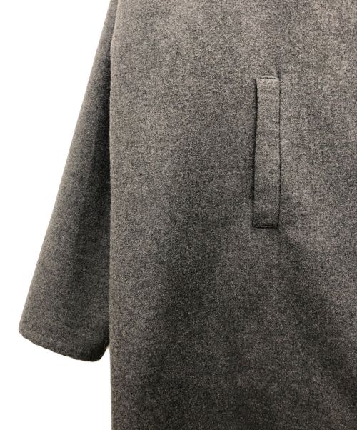 mizuiro-ind（ミズイロインド）mizuiro-ind (ミズイロインド) ガウンコート グレー サイズ:記載なしの古着・服飾アイテム