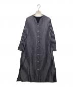 ANAYIアナイ）の古着「ブラウスワンピース」｜ネイビー