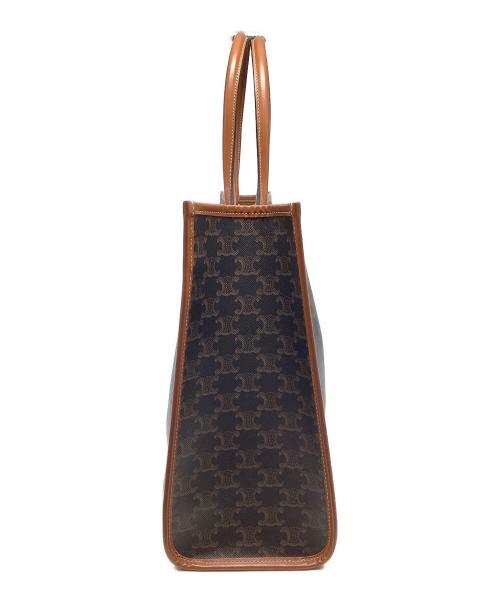 CELINE（セリーヌ）CELINE (セリーヌ) ホリゾンタルカバトートバッグ ブラウンの古着・服飾アイテム