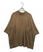 entire studiosエンタイアスタジオ）の古着「HEAVY POCKET TEE」｜ブラウン
