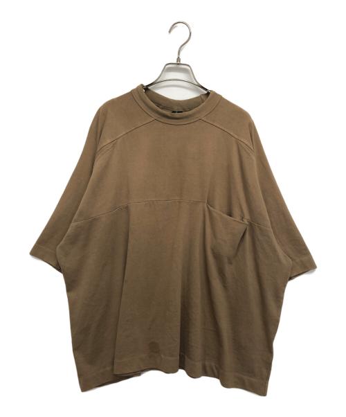entire studios（エンタイアスタジオ）entire studios (エンタイアスタジオ) HEAVY POCKET TEE ブラウン サイズ:Lの古着・服飾アイテム