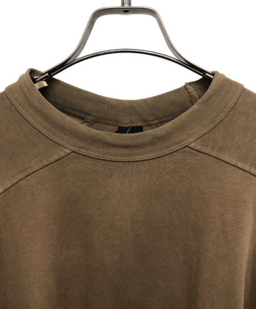 entire studios（エンタイアスタジオ）entire studios (エンタイアスタジオ) HEAVY POCKET TEE ブラウン サイズ:Lの古着・服飾アイテム