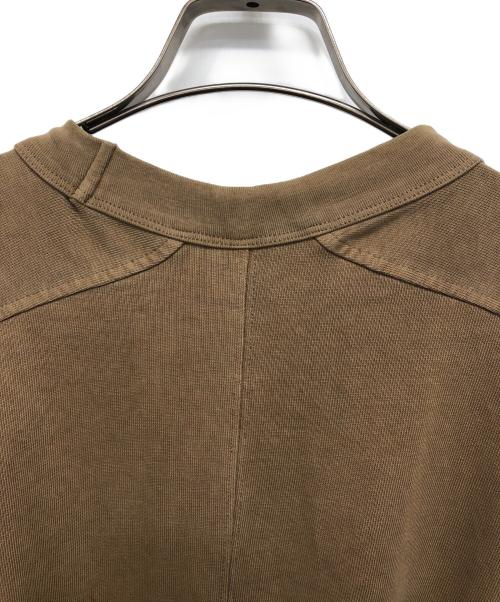 entire studios（エンタイアスタジオ）entire studios (エンタイアスタジオ) HEAVY POCKET TEE ブラウン サイズ:Lの古着・服飾アイテム