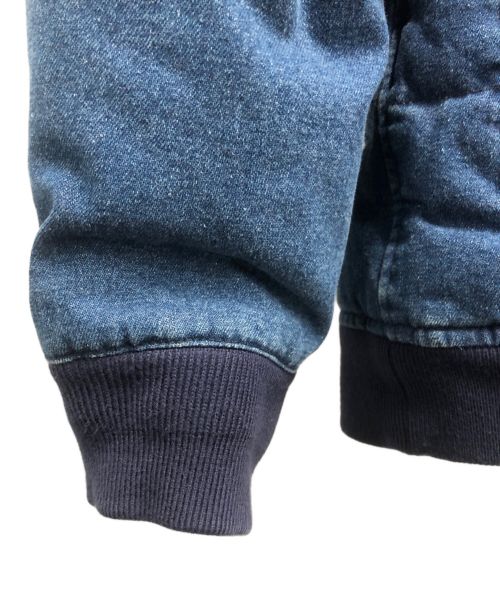 NEIGHBORHOOD（ネイバーフッド）NEIGHBORHOOD (ネイバーフッド) デニムダウンジャケット インディゴ サイズ:Lの古着・服飾アイテム