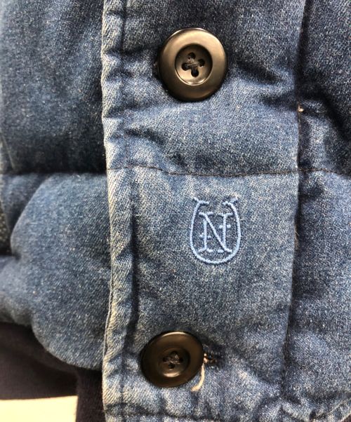 NEIGHBORHOOD（ネイバーフッド）NEIGHBORHOOD (ネイバーフッド) デニムダウンジャケット インディゴ サイズ:Lの古着・服飾アイテム