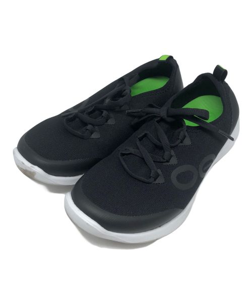 OOFOS（ウーフォス）OOFOS (ウーフォス) OOMG SPORT LACE ブラック サイズ:24の古着・服飾アイテム