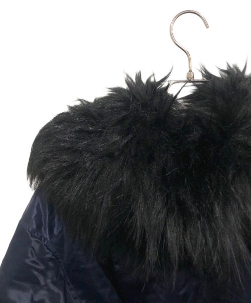 RHODOLIRION（ロドリリオン）RHODOLIRION (ロドリリオン) Big Collar B-15Jacket ネイビー サイズ:1の古着・服飾アイテム