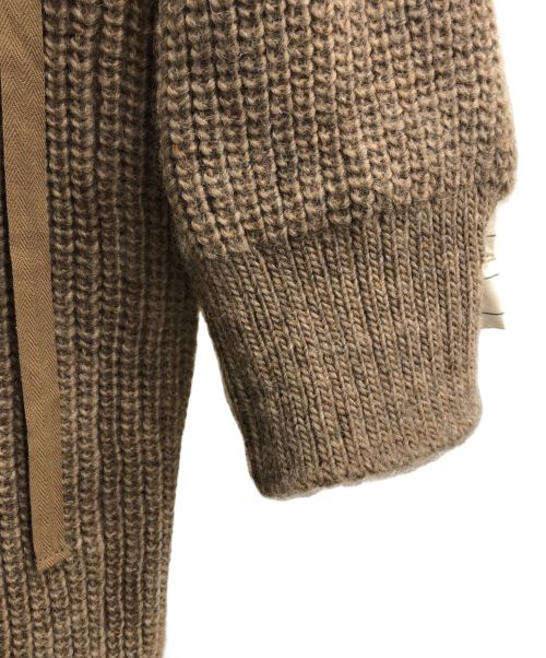 REGULATION Yohji Yamamoto（レギュレーションヨウジヤマモト）REGULATION Yohji Yamamoto (レギュレーションヨウジヤマモト) REGULATION/HIGH NECK DRESS ブラウン サイズ:2の古着・服飾アイテム