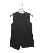 Acne studiosアクネ ストゥディオス）の古着「ノースリーブブラウス」｜ブラウン