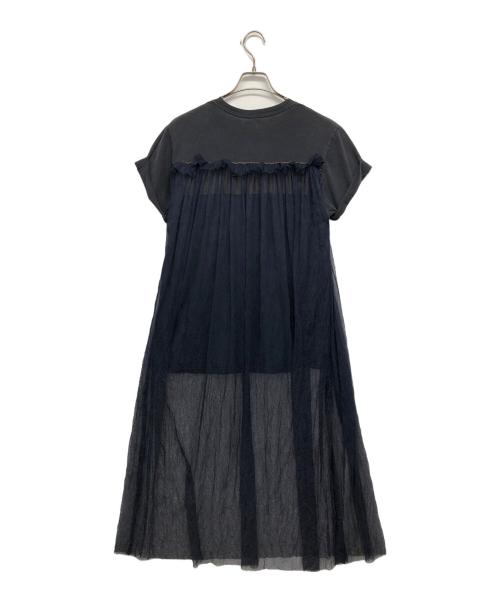 YuumiARIA（ユウミアリア）YuumiARIA (ユウミアリア) カットソーワンピース グレー サイズ:Fの古着・服飾アイテム