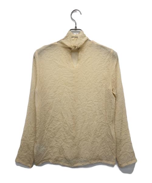 RIM.ARK（リムアーク）RIM.ARK (リムアーク) Fold memory tight top ベージュ サイズ:36の古着・服飾アイテム