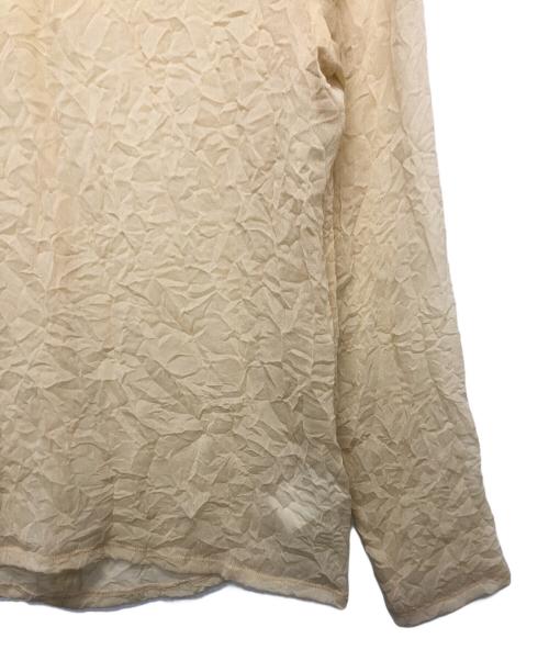 RIM.ARK（リムアーク）RIM.ARK (リムアーク) Fold memory tight top ベージュ サイズ:36の古着・服飾アイテム